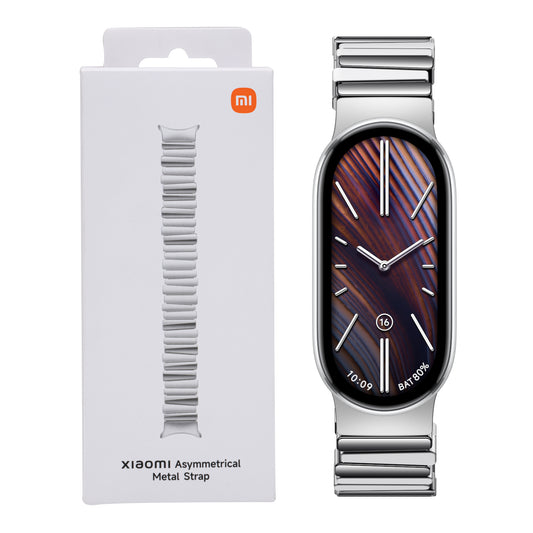 Xiaomi Smart Band 10 Asymmetrical Metal Strap - Silver - Stellar Technologies
