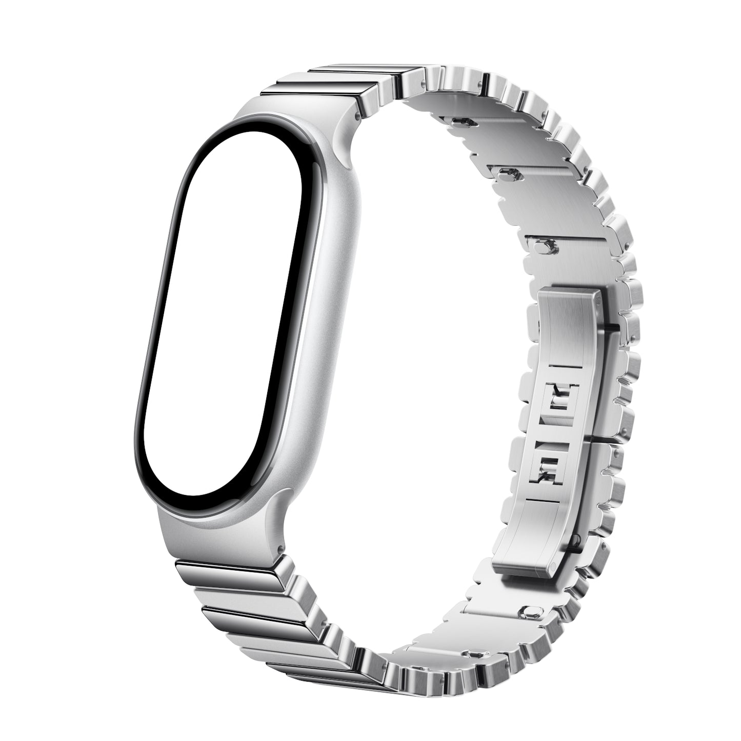 Xiaomi Smart Band 10 Asymmetrical Metal Strap - Silver - Stellar Technologies