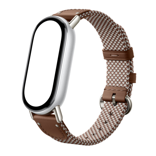 Xiaomi Smart Band 10 Knitted Silk Strap - Feather Brown - Stellar Technologies