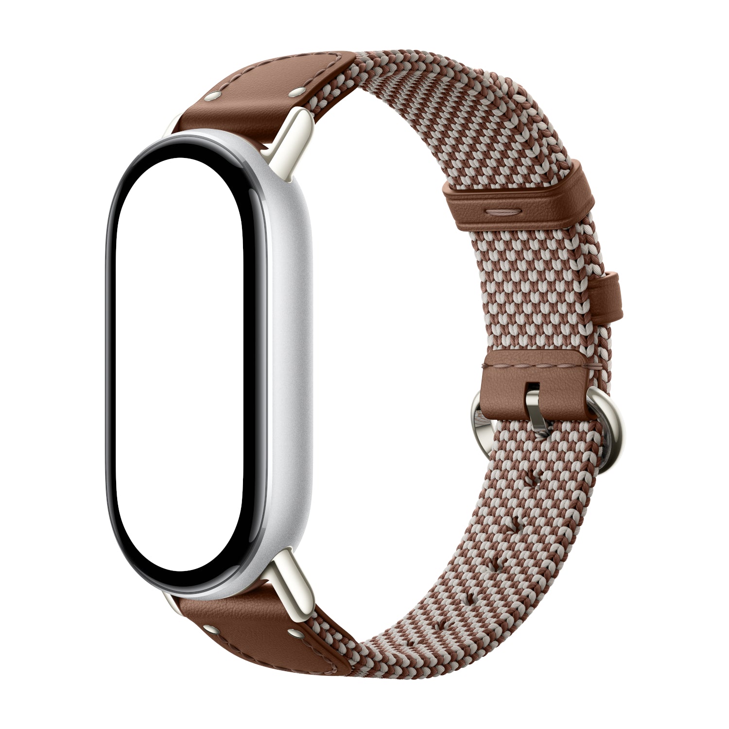 Xiaomi Smart Band 10 Knitted Silk Strap - Feather Brown - Stellar Technologies