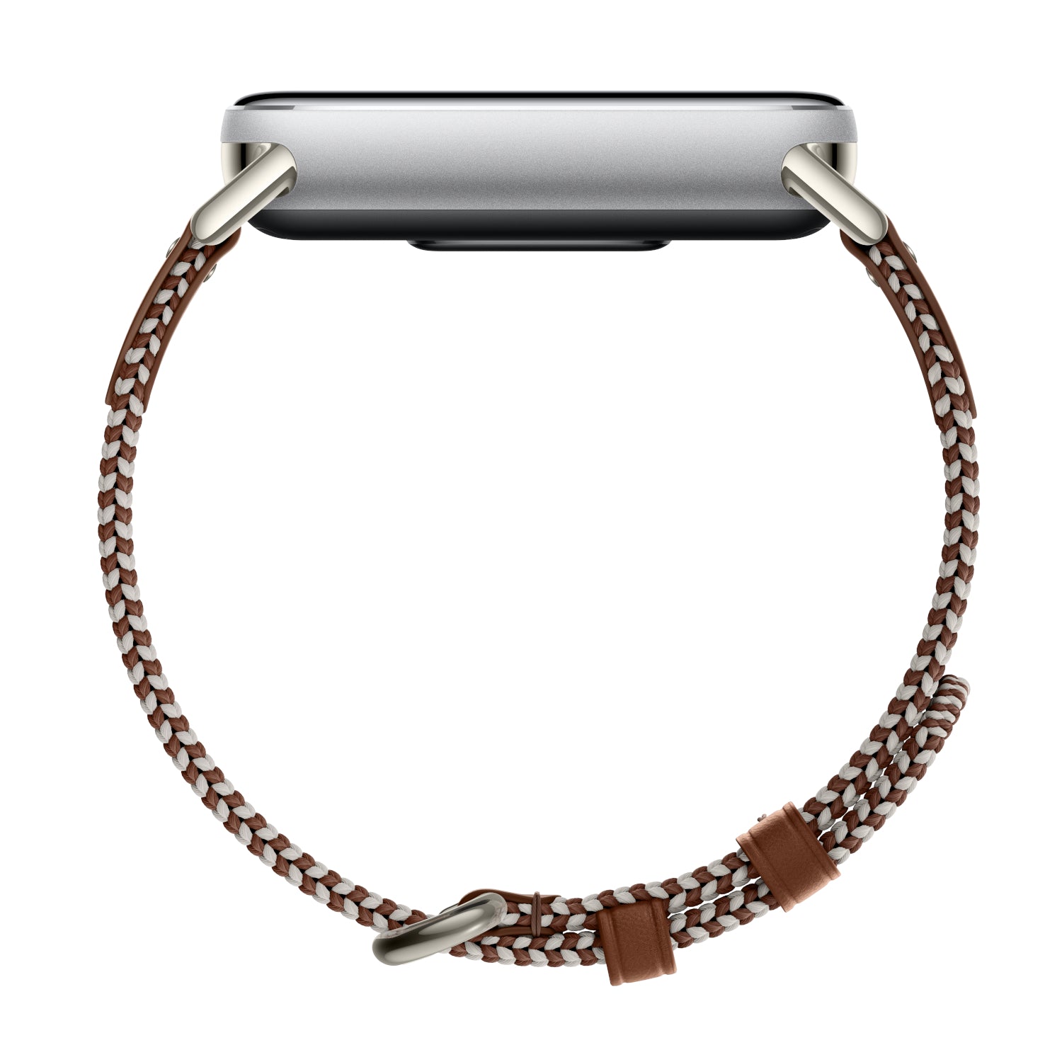 Xiaomi Smart Band 10 Knitted Silk Strap - Feather Brown - Stellar Technologies