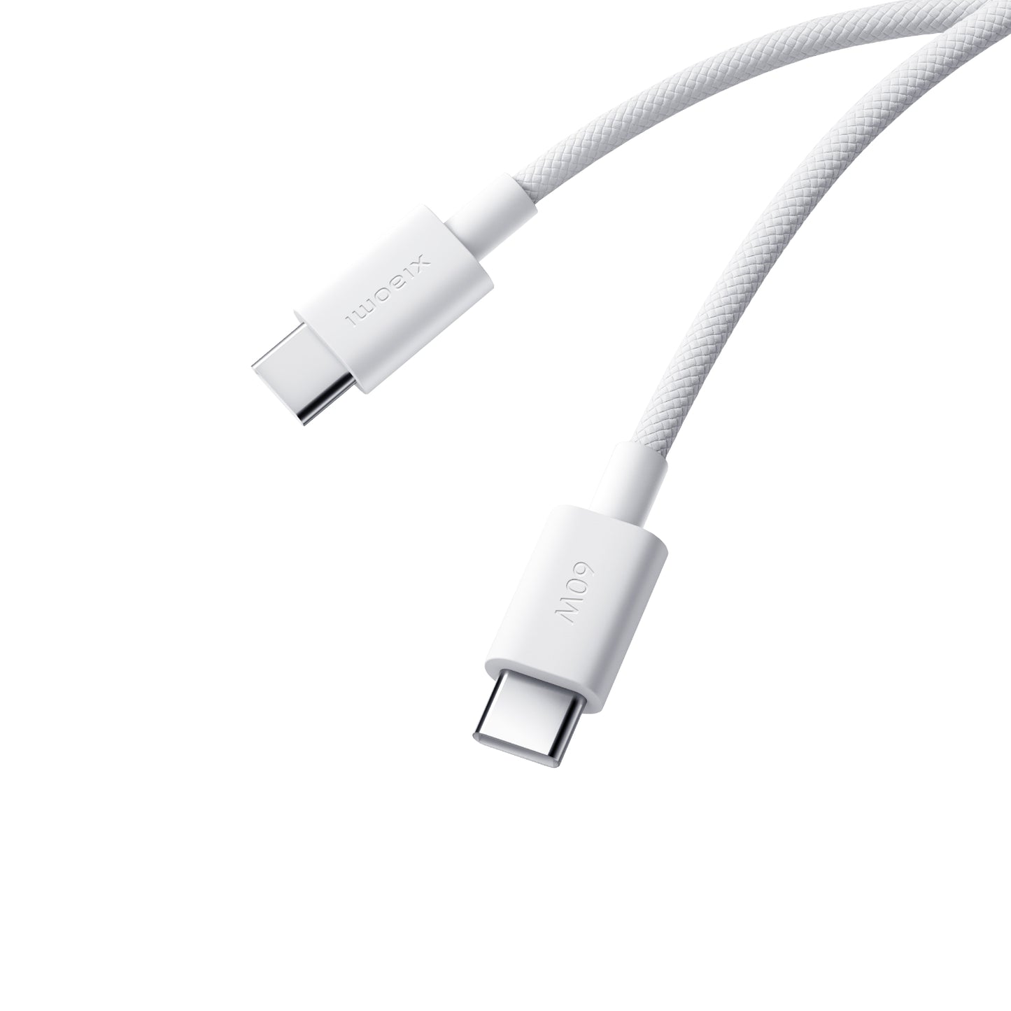 Xiaomi 3A Braided USB Type-C to USB Type-C Cable 1M - White - Stellar Technologies