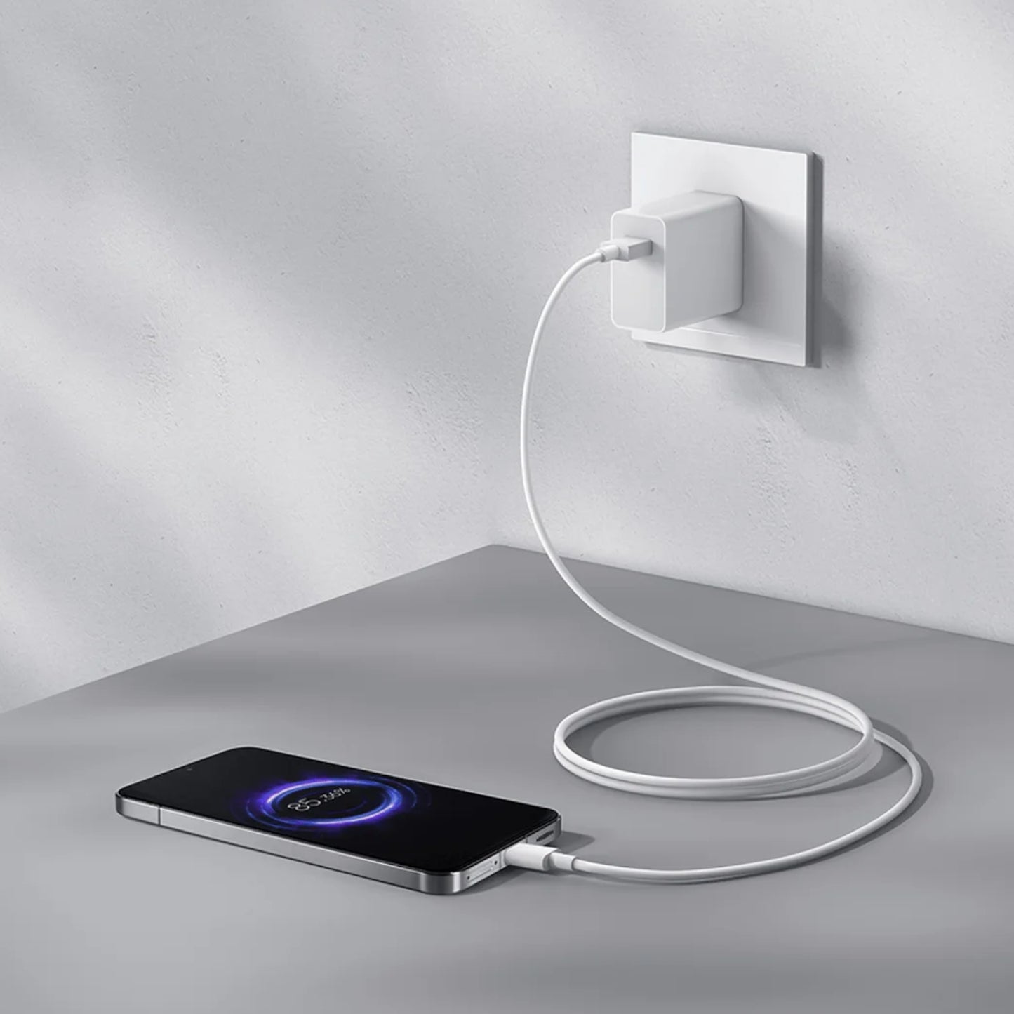 Xiaomi 3A USB-A to USB Type-C Cable 1M - White - Stellar Technologies