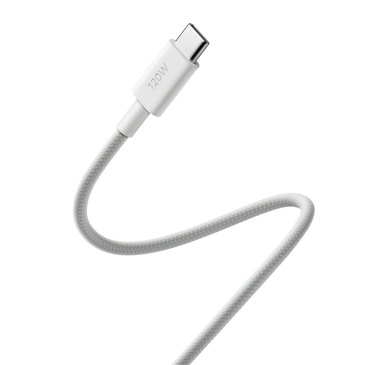 Xiaomi 6A Braided USB Type-C to USB Type-C Cable (1m) - White - Stellar Technologies