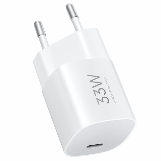 Xiaomi 33W Nano USB Type-C Charger-White - Stellar Technologies