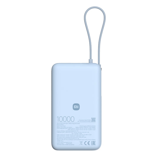 Xiaomi 67W Power Bank 10000mAh (Integrated Cable) - Ice Blue - Stellar Technologies