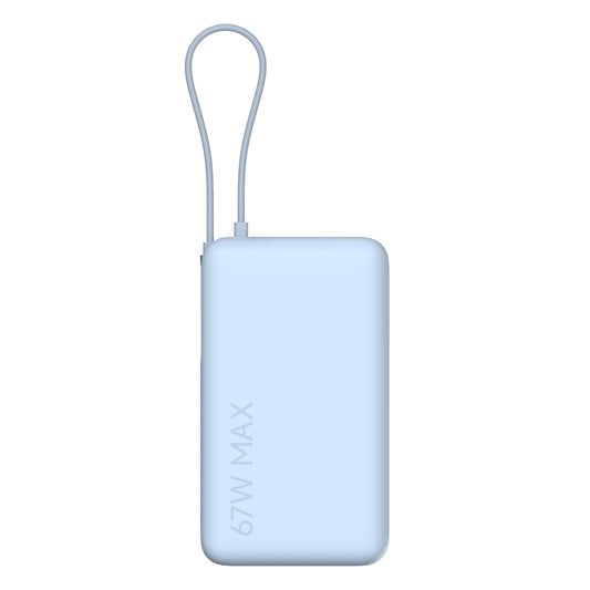 Xiaomi 67W Power Bank 10000mAh (Integrated Cable) - Ice Blue - Stellar Technologies