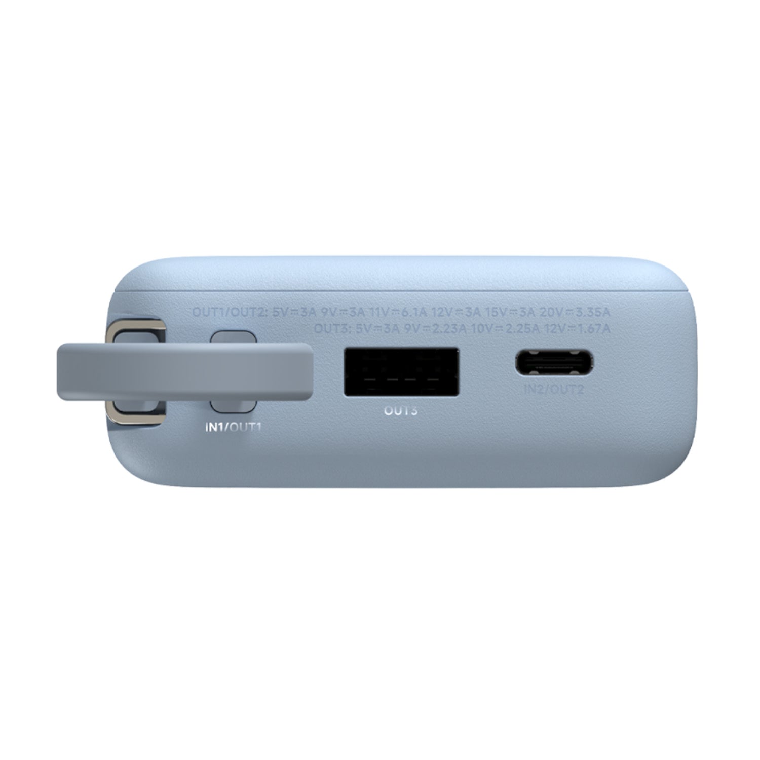 Xiaomi 67W Power Bank 10000mAh (Integrated Cable) - Ice Blue - Stellar Technologies
