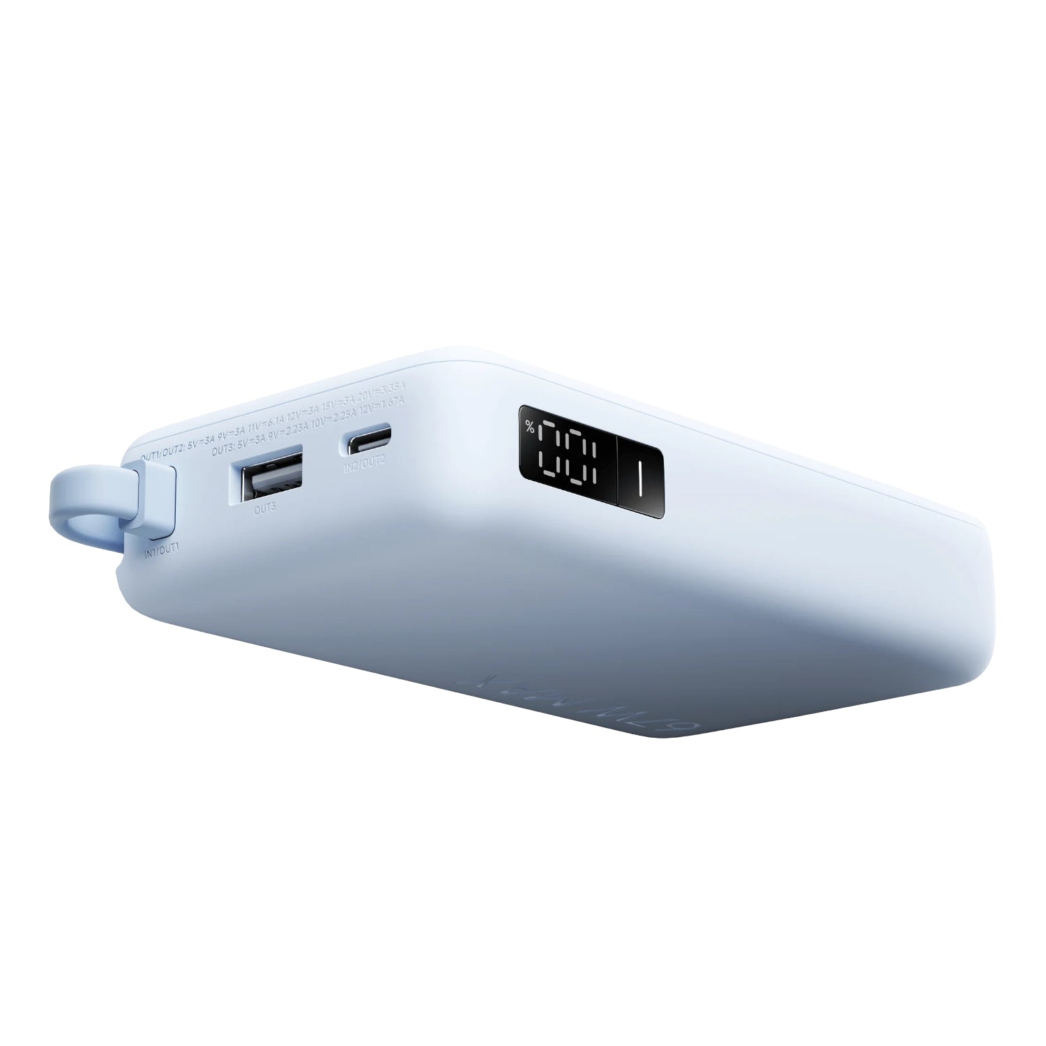 Xiaomi 67W Power Bank 10000mAh (Integrated Cable) - Ice Blue - Stellar Technologies