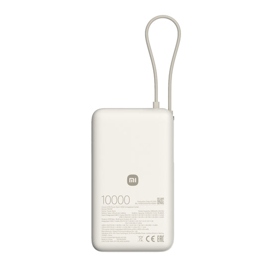 Xiaomi 67W Power Bank 10000mAh (Integrated Cable) - Tan - Stellar Technologies