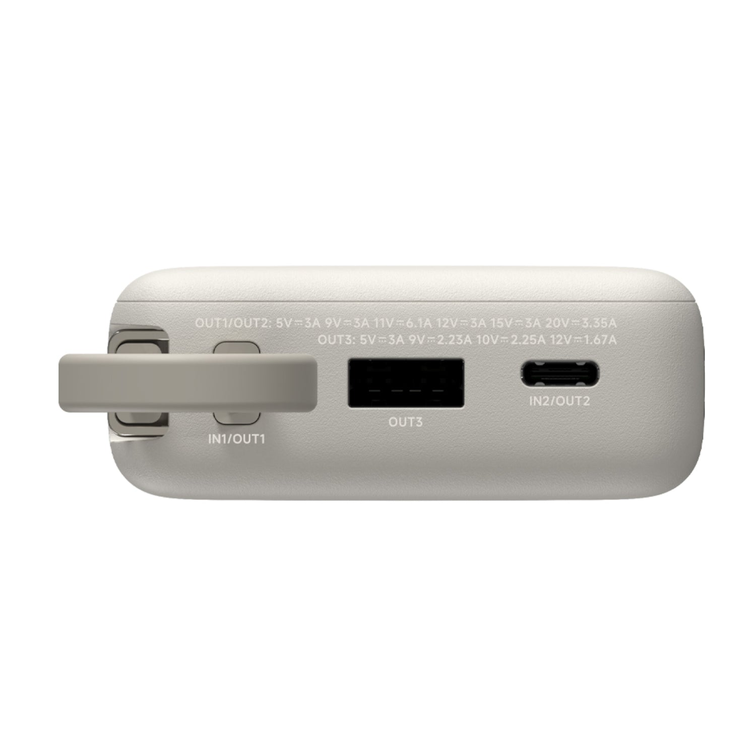 Xiaomi 67W Power Bank 10000mAh (Integrated Cable) - Tan - Stellar Technologies