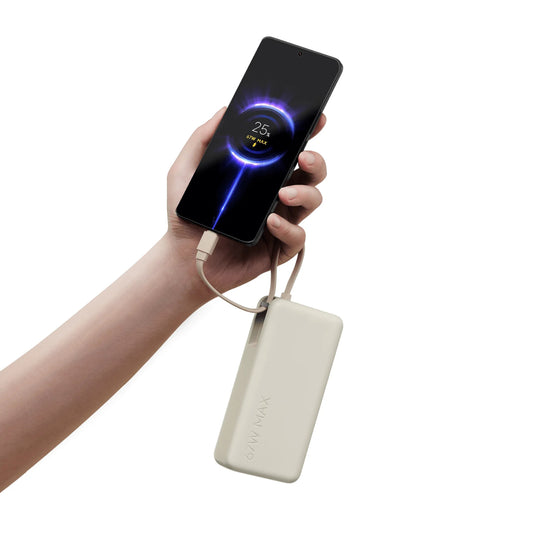 Xiaomi 67W Power Bank 20000 (Integrated Cable) - Tan - Stellar Technologies