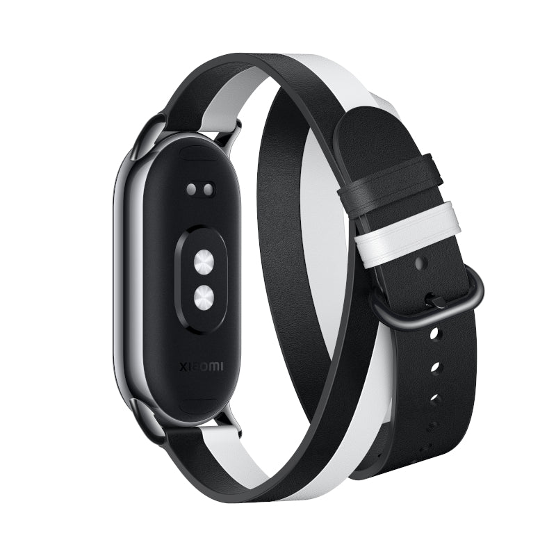 Xiaomi Smart Band 8 Double Wrap Strap - Black and white - Stellar Technologies