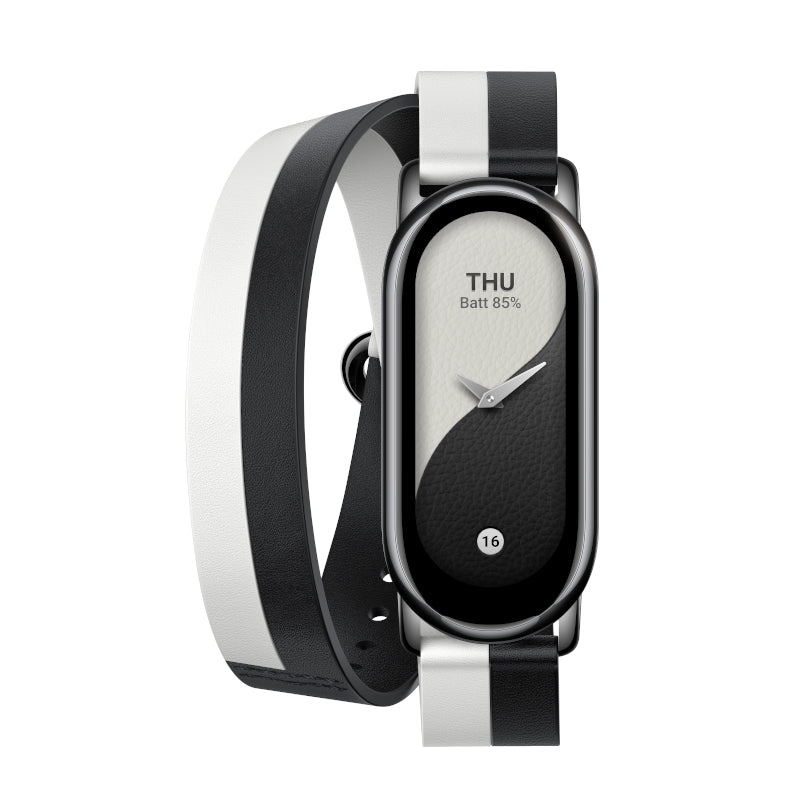 Xiaomi Smart Band 8 Double Wrap Strap - Black and white - Stellar Technologies