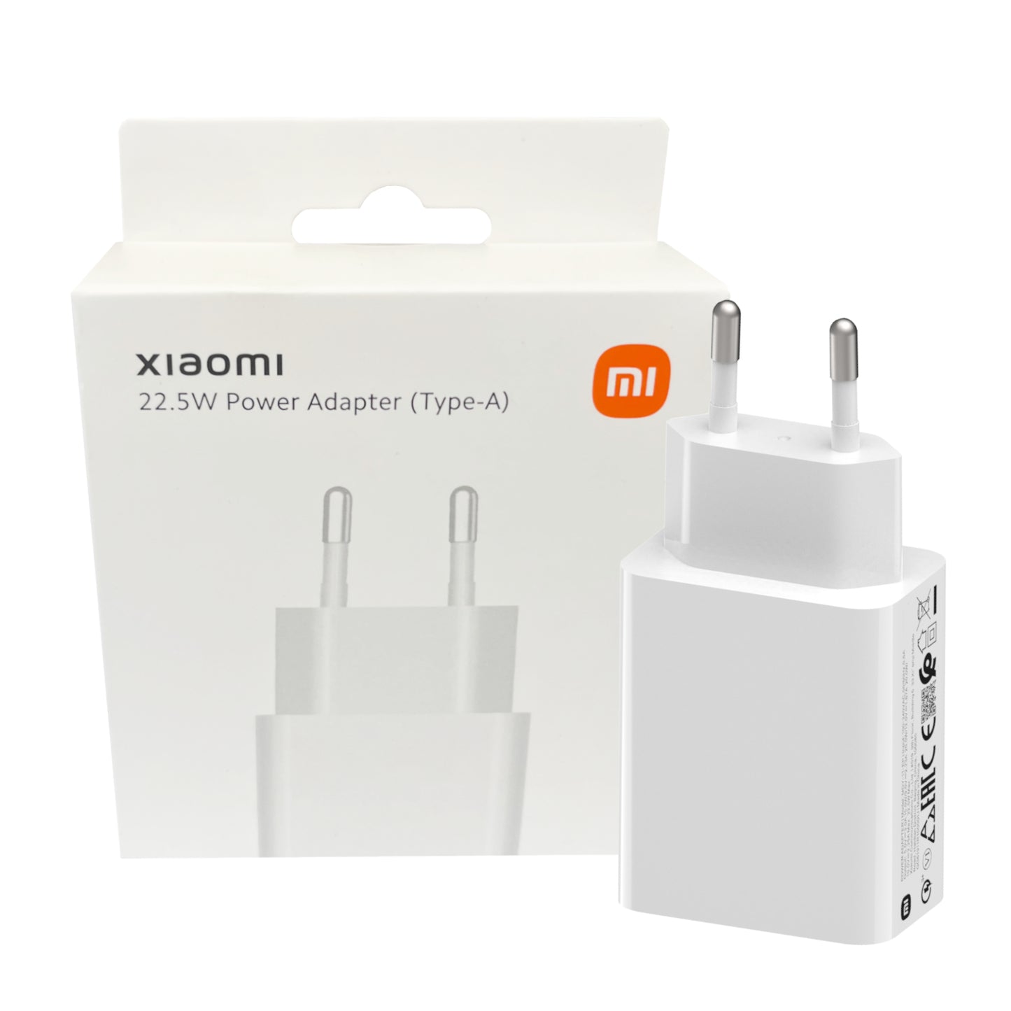 Xiaomi 22.5W Fast Charge Power Adapter (Type-A)-White - Stellar Technologies
