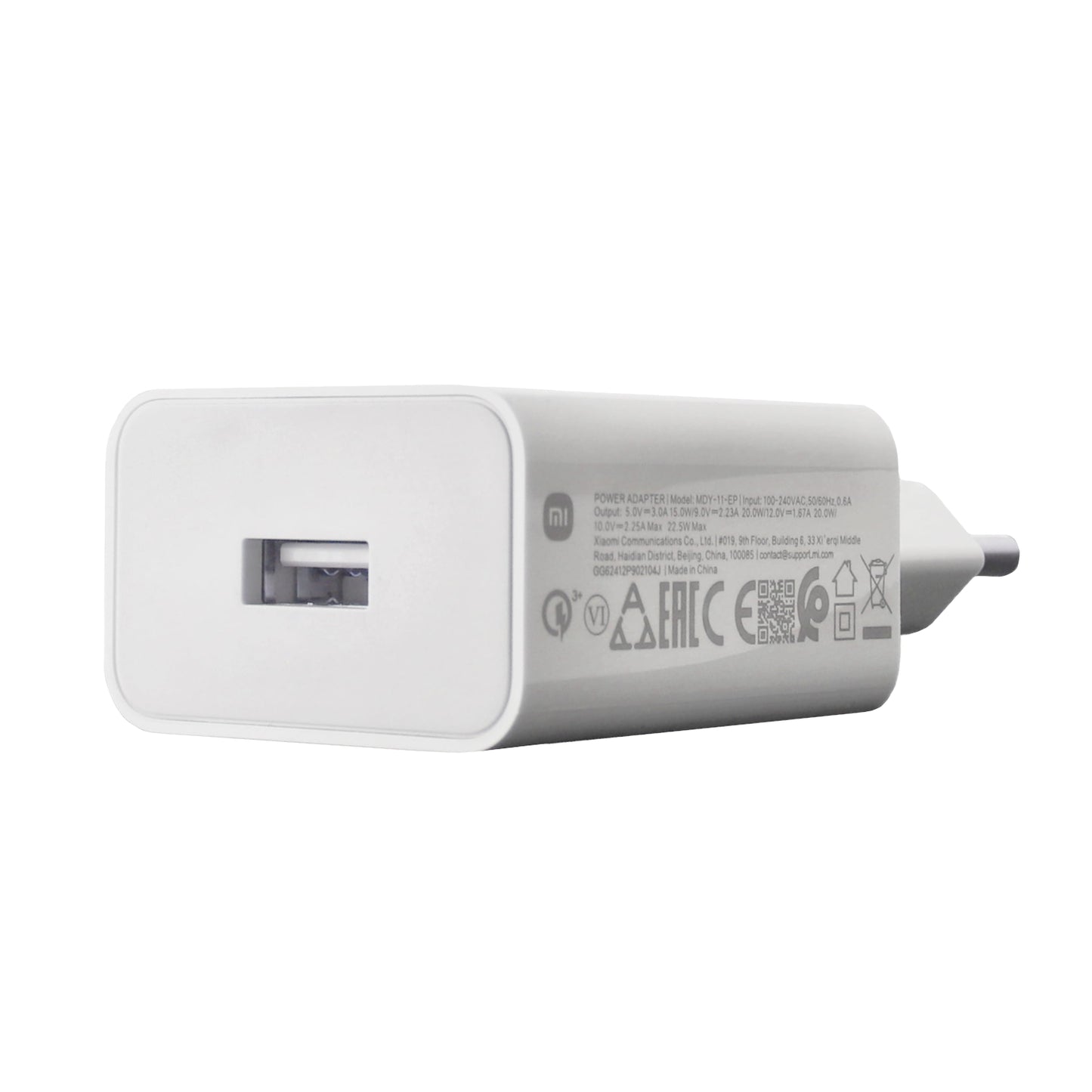 Xiaomi 22.5W Fast Charge Power Adapter (Type-A)-White - Stellar Technologies