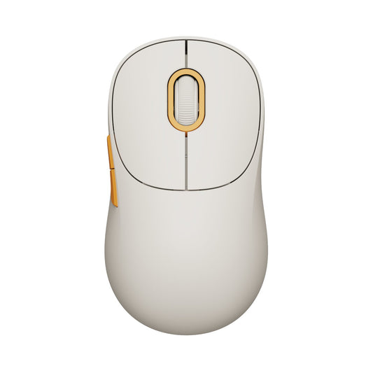 Xiaomi Wireless Mouse 3, Dual-Mode Bluetooth, 1200DPI Sensor - Off-White - Stellar Technologies