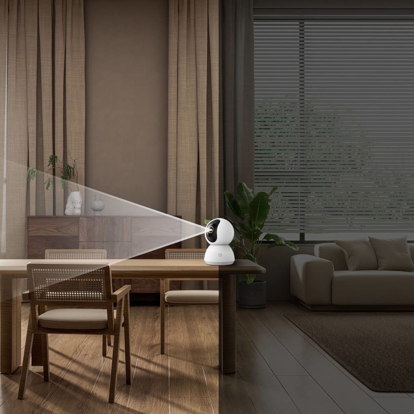 Xiaomi Smart C300 Dual 2K Indoor Wi-Fi Security Camera - White - Stellar Technologies