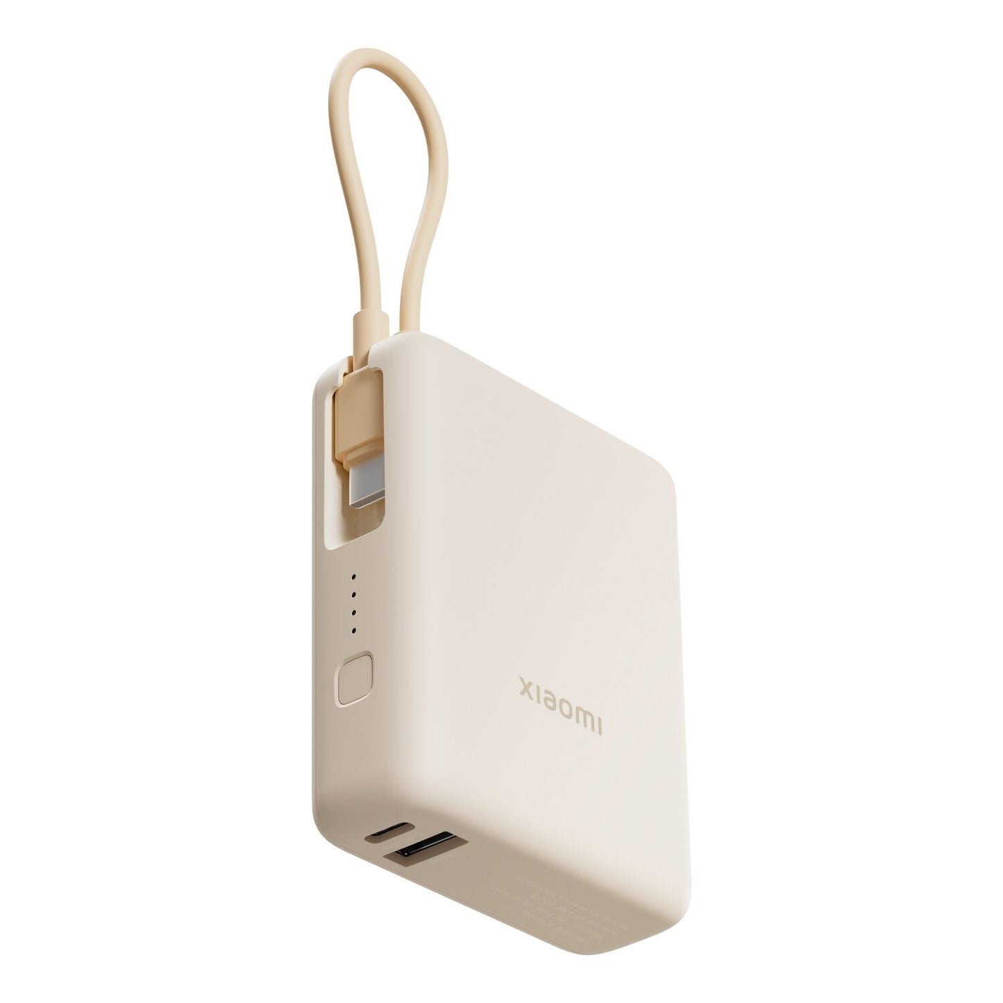 Xiaomi 33W Power Bank 10000 (Integrated Cable) - Tan - Stellar Technologies