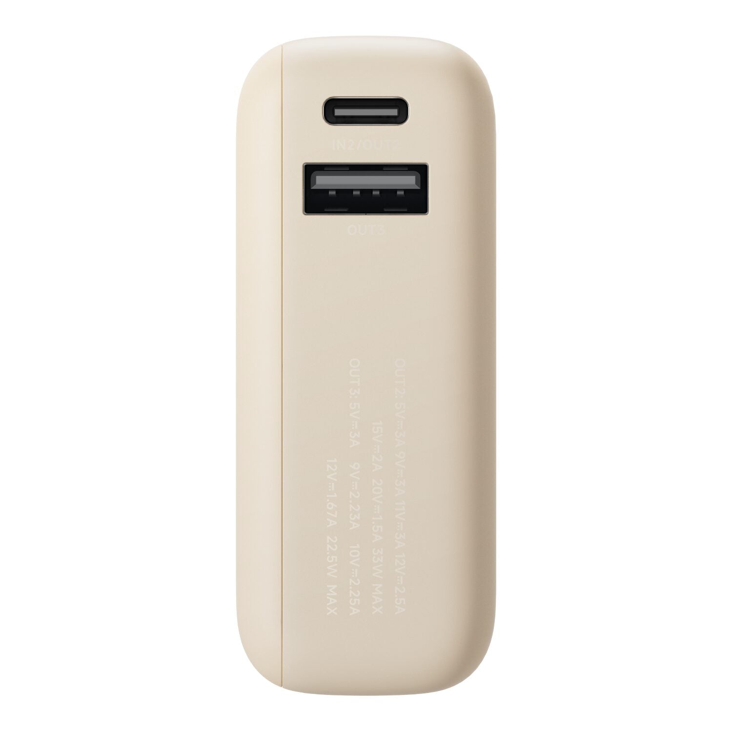 Xiaomi 33W Power Bank 10000 (Integrated Cable) - Tan - Stellar Technologies