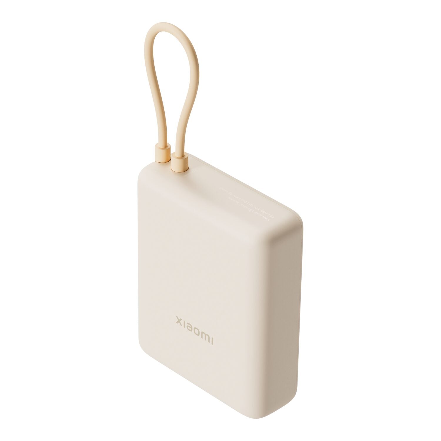 Xiaomi 33W Power Bank 10000 (Integrated Cable) - Tan - Stellar Technologies