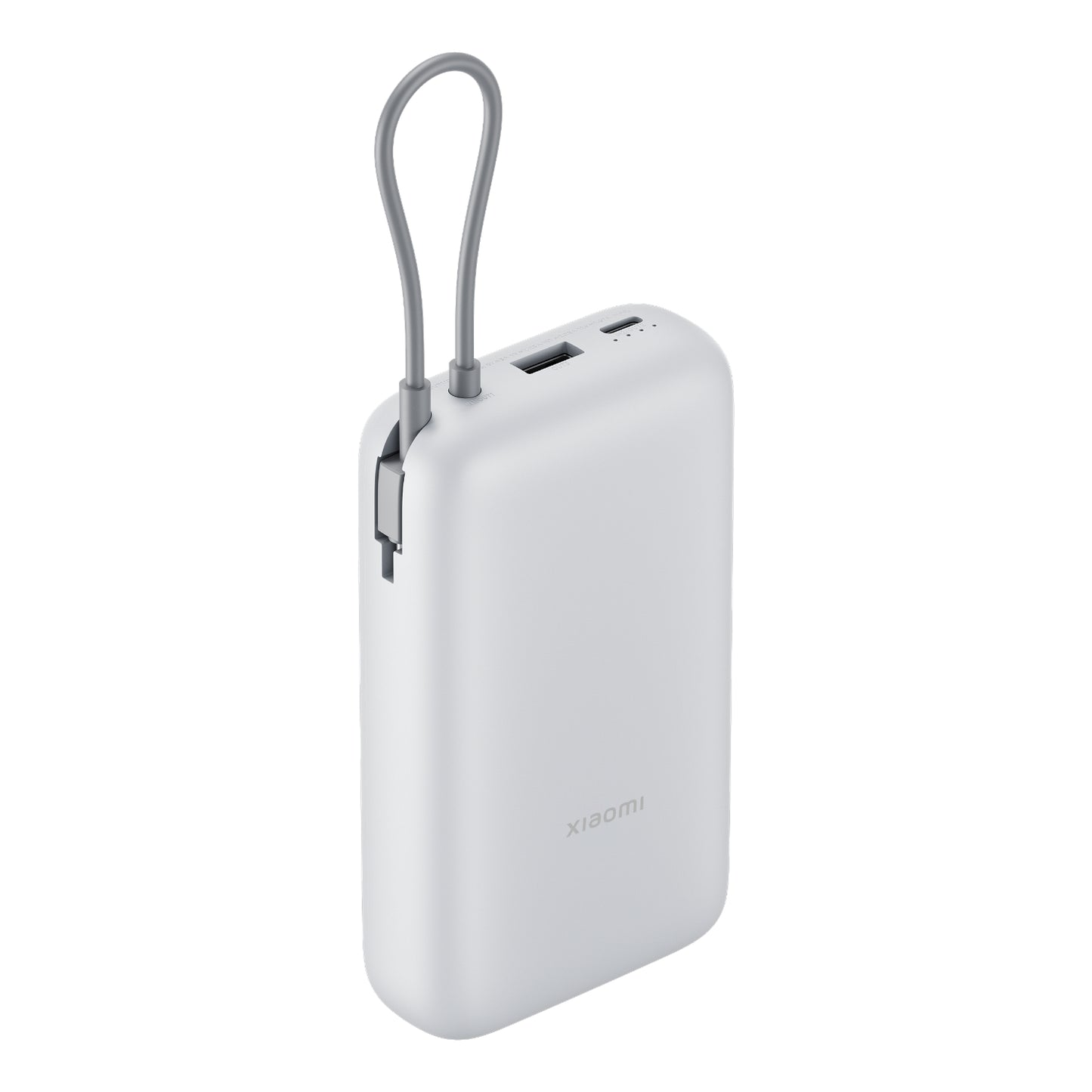 Xiaomi Power Bank 20000mAh (Integrated Cable) - Light Grey - Stellar Technologies