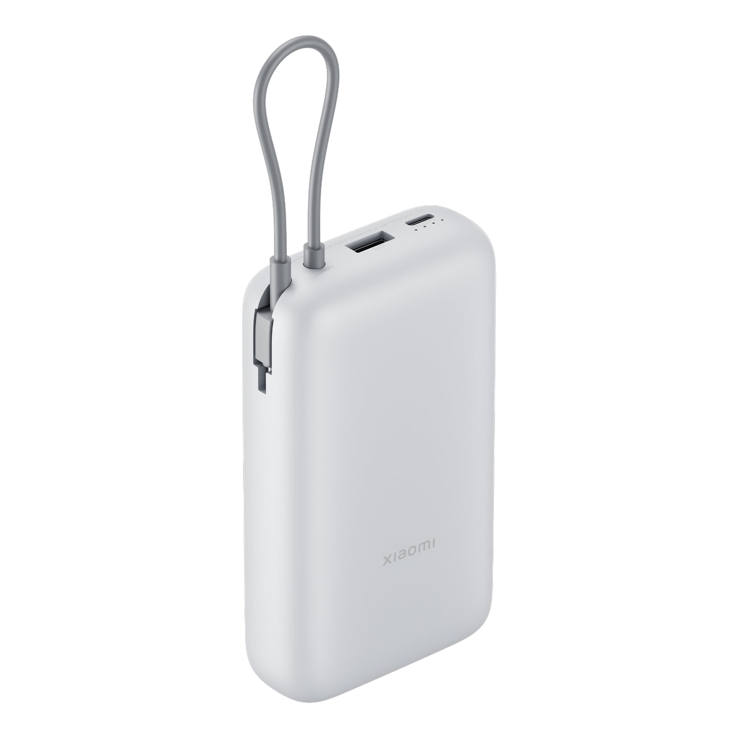 Xiaomi Power Bank 20000mAh (Integrated Cable) - Light Grey - Stellar Technologies