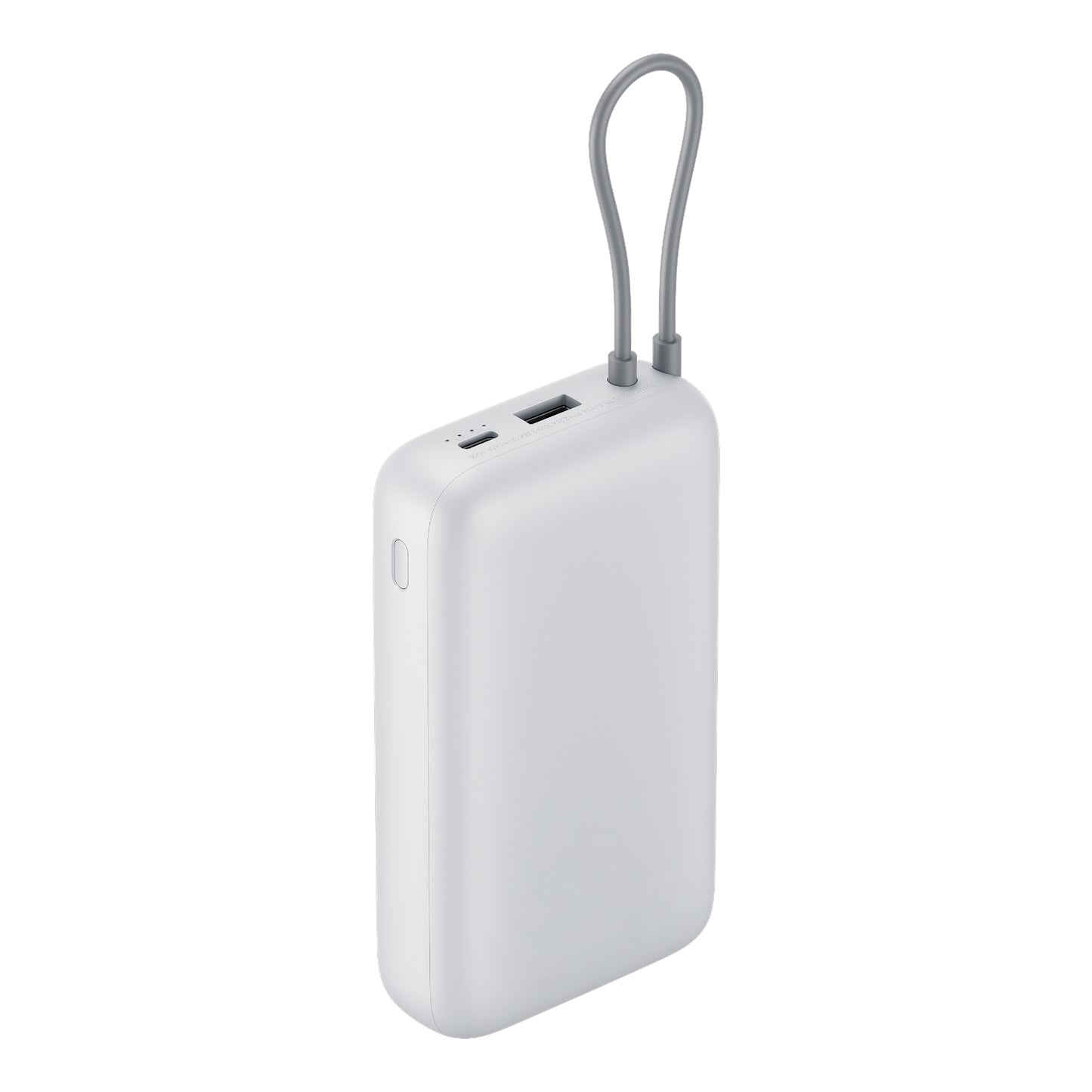 Xiaomi Power Bank 20000mAh (Integrated Cable) - Light Grey - Stellar Technologies