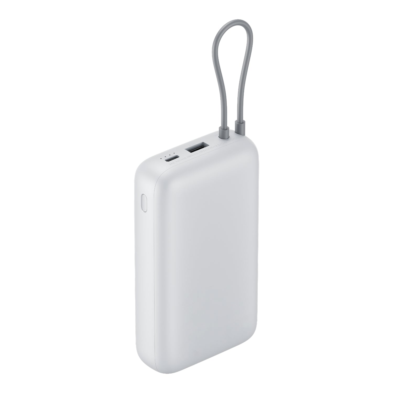 Xiaomi Power Bank 20000mAh (Integrated Cable) - Light Grey - Stellar Technologies