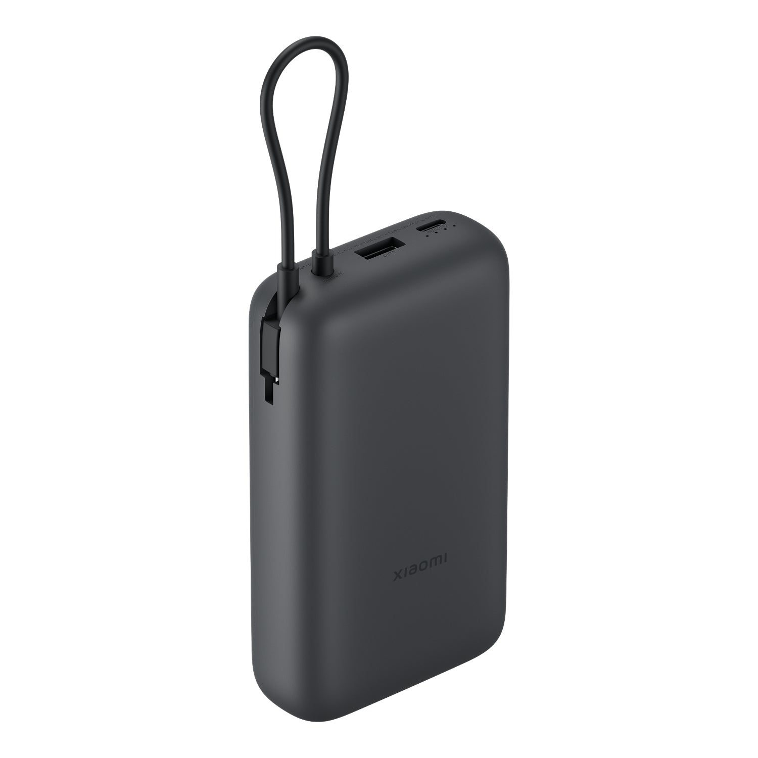 Xiaomi Power Bank 20000mAh (Integrated Cable) - Dark Grey - Stellar Technologies