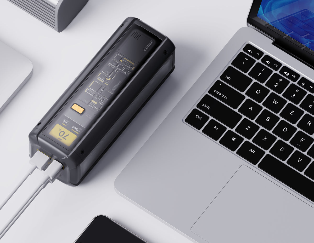 Xiaomi 212W Fast Charge Power Bank 25000mAh - Black - Stellar Technologies