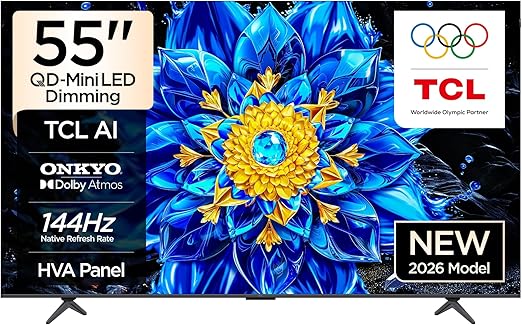 TCL P8L 55 Inch 4K UHD Mini LED Google TV - Stellar Technologies