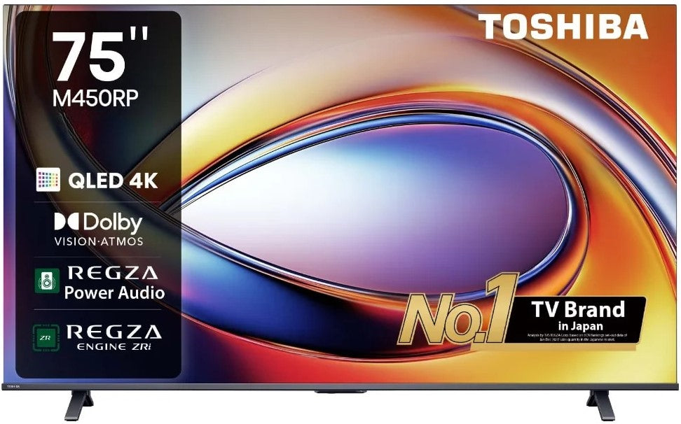 Toshiba M450RP 75 Inch UHD QLED 4K Smart TV