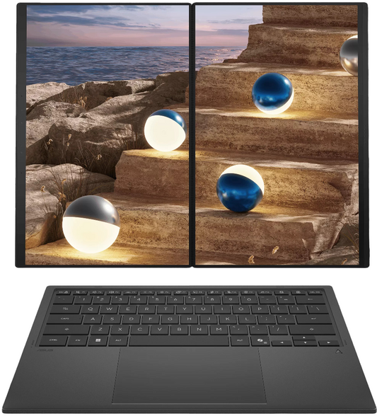 Asus Zenbook DUO UX8407 Intel Core Ultra X9 Copilot Plus Laptop - Stellar Technologies