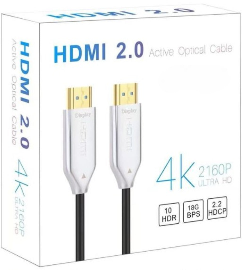 UniQue 4K Ultra HD 80M HDTV 2.0 Active Optical Cable