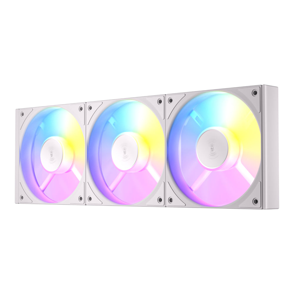 Antec Connect 120 ARGB PWM Fan 3 Pack - White - Stellar Technologies