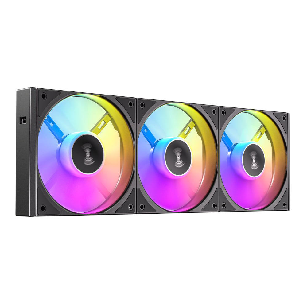 Antec Connect 120 Reverse ARGB PWM Fan 3 Pack - Black - Stellar Technologies