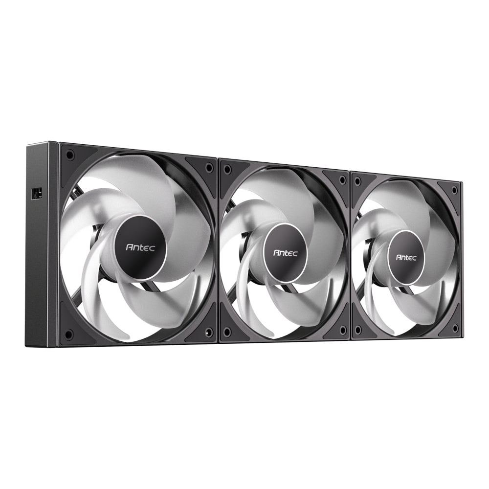 Antec Connect 120 Reverse ARGB PWM Fan 3 Pack - Black - Stellar Technologies
