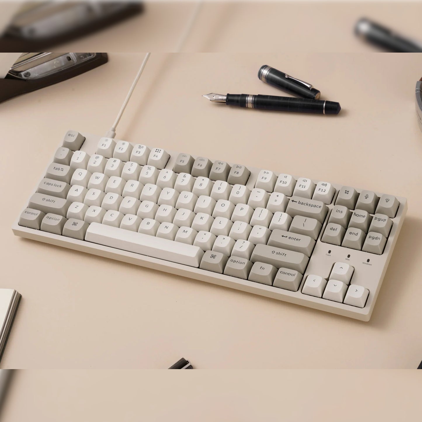 Keychron C1 Pro Hot-Swap RGB Mechanical Keyboard - Red Switch - Stellar Technologies