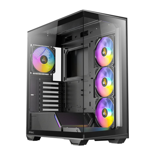 Antec C3 ARGB ATX / Micro-ATX / ITX ARGB Mid-Tower Gaming Chassis - Black