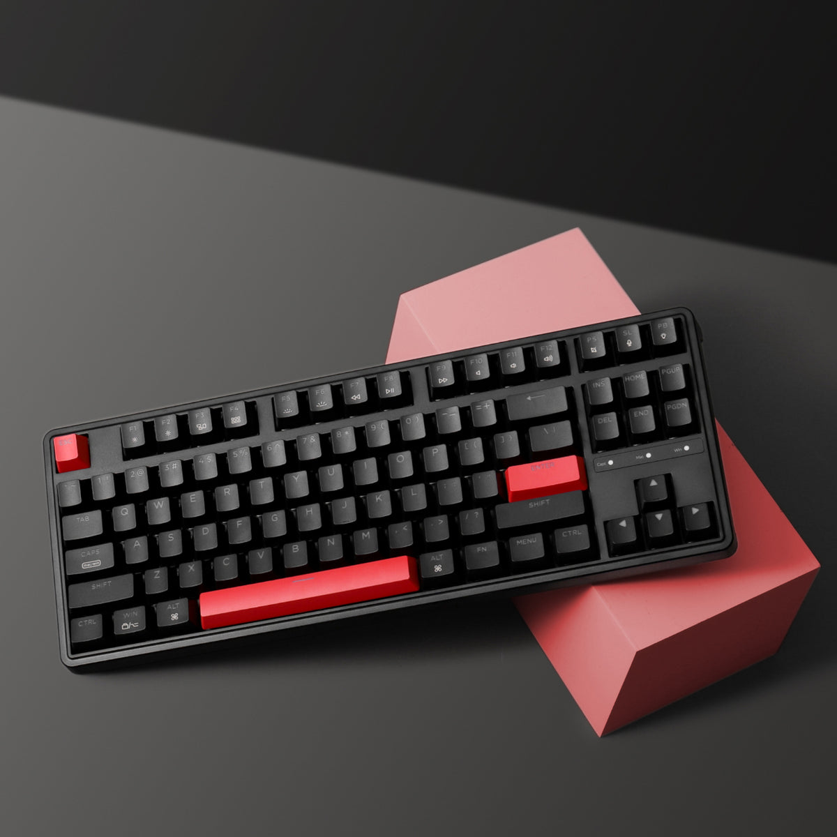 Keychron C3 Pro QMK/VIA 80% Wired Mechanical Keyboard - Red Switch