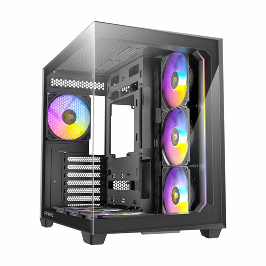 Antec C5 ARGB ATX DUAL Mid Tower Gaming Chassis - Black - Stellar Technologies