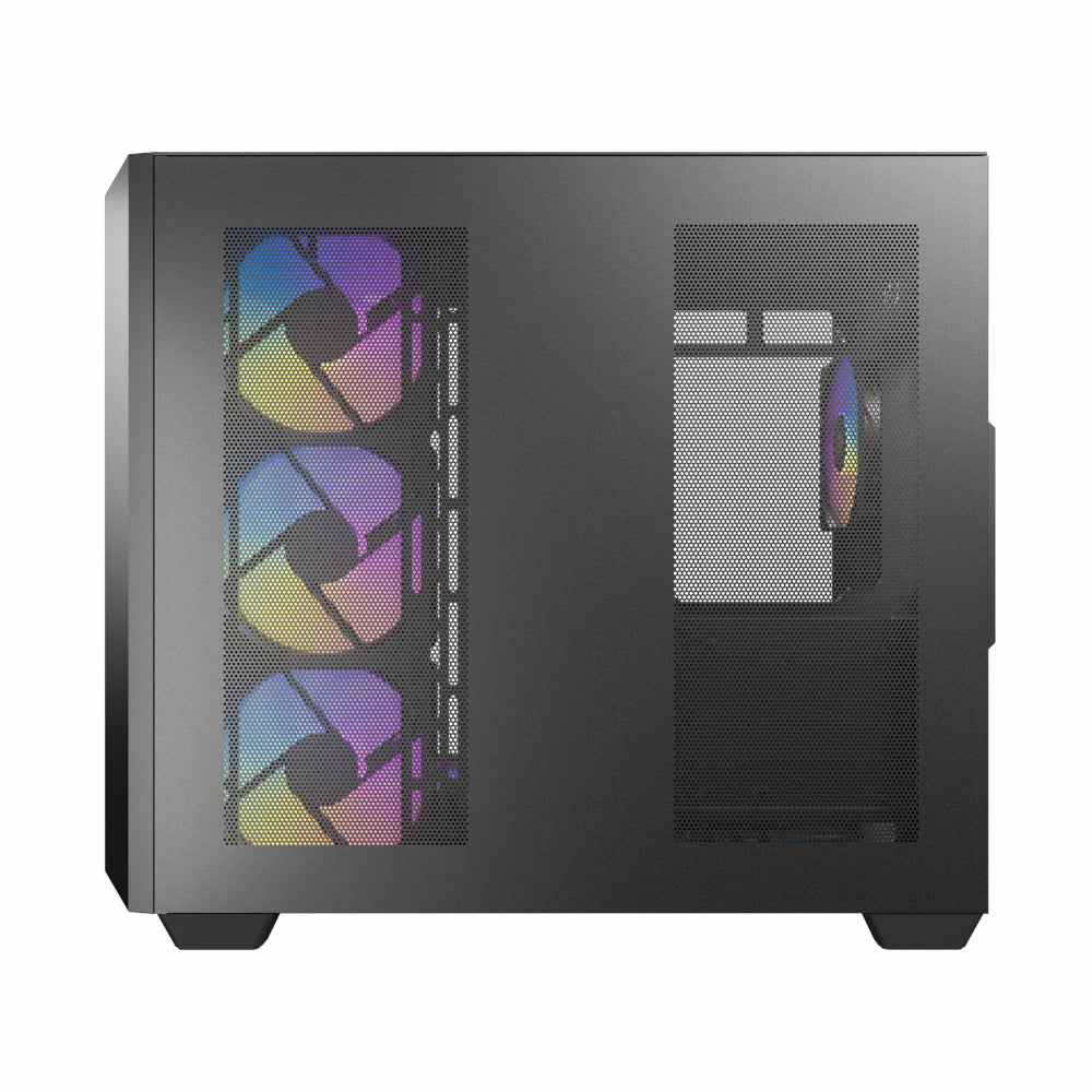 Antec C5 ARGB ATX DUAL Mid Tower Gaming Chassis - Black - Stellar Technologies