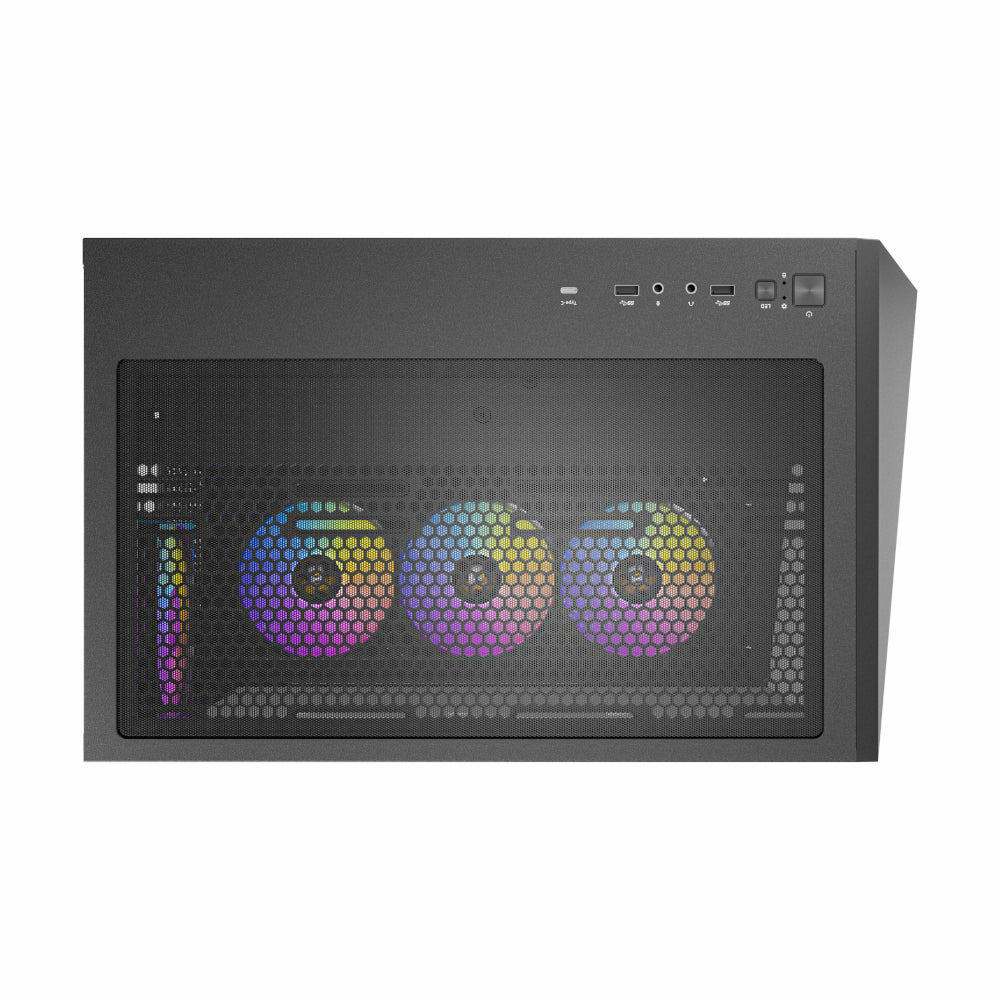 Antec C5 ARGB ATX DUAL Mid Tower Gaming Chassis - Black - Stellar Technologies