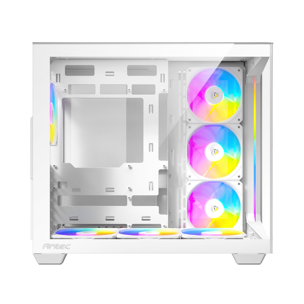 Antec C5 ARGB ATX DUAL Mid Tower Gaming Chassis - White - Stellar Technologies