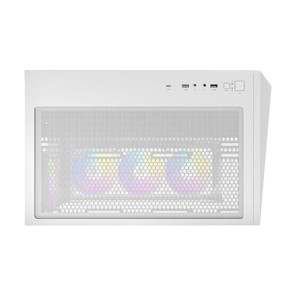 Antec C5 ARGB ATX DUAL Mid Tower Gaming Chassis - White - Stellar Technologies