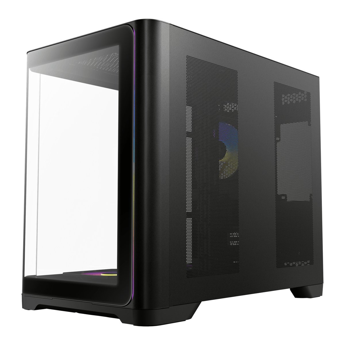 Antec C5 Curve ARGB Dual-Chamber Mid-Tower Gaming Case - Black - Stellar Technologies