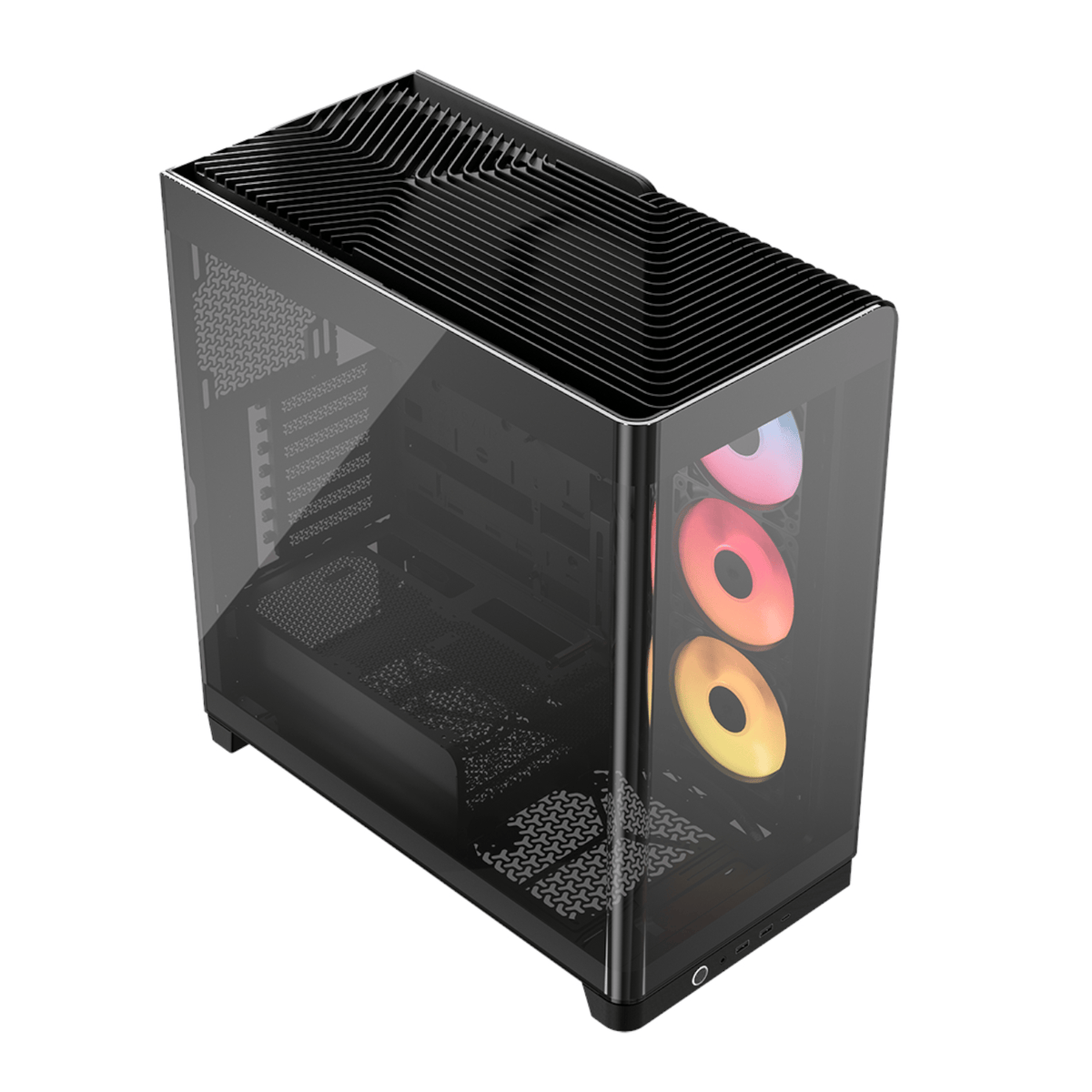 Corsair FRAME 4500X RS-R ARGB Panoramic Glass Mid-Tower PC Case - Black - Stellar Technologies