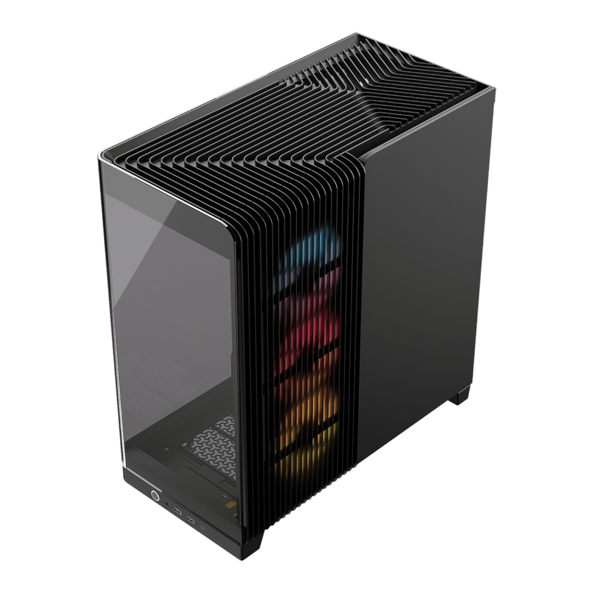 Corsair FRAME 4500X RS-R ARGB Panoramic Glass Mid-Tower PC Case - Black - Stellar Technologies