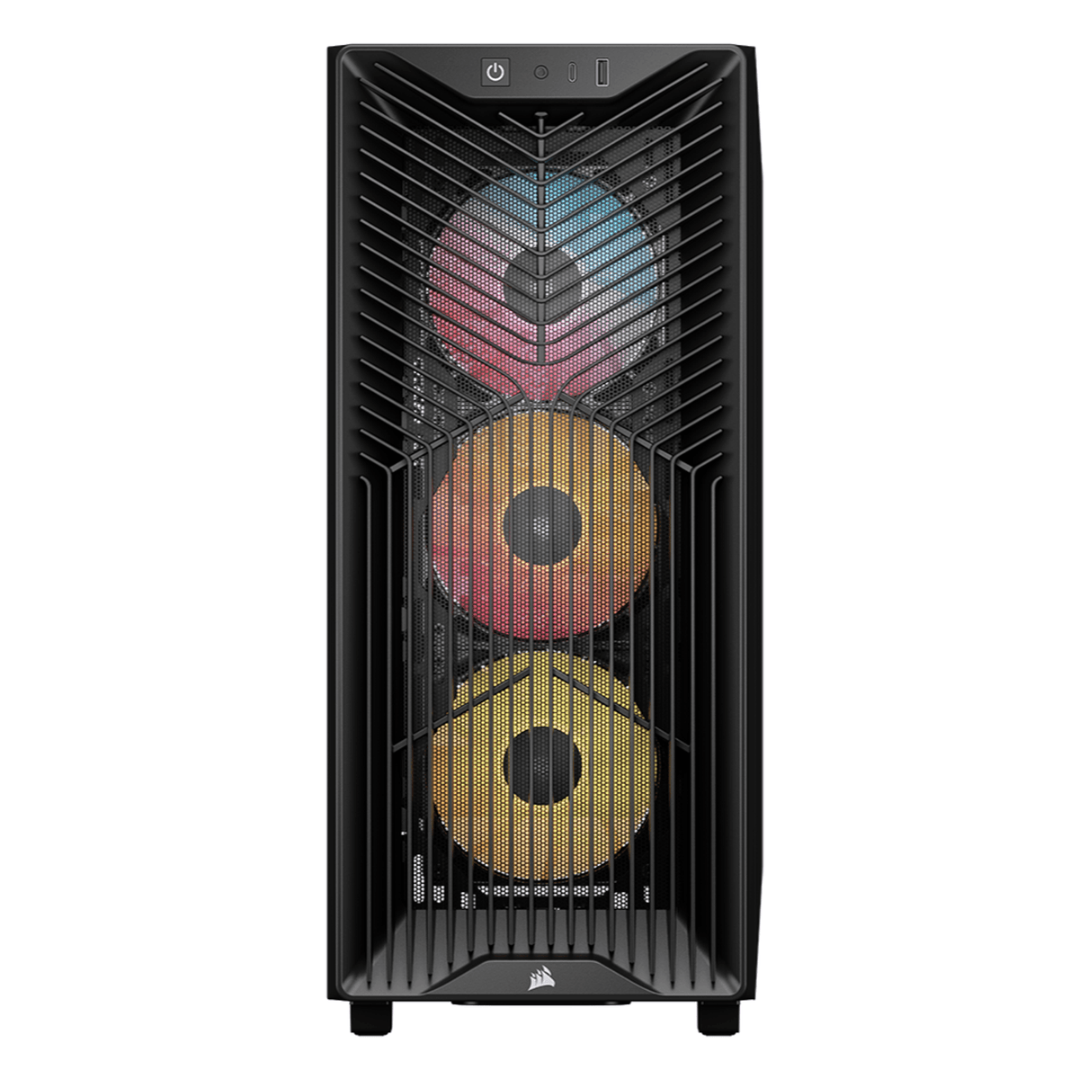 Corsair 3200D RS ARGB Mid-Tower Gaming Chassis - Black - Stellar Technologies